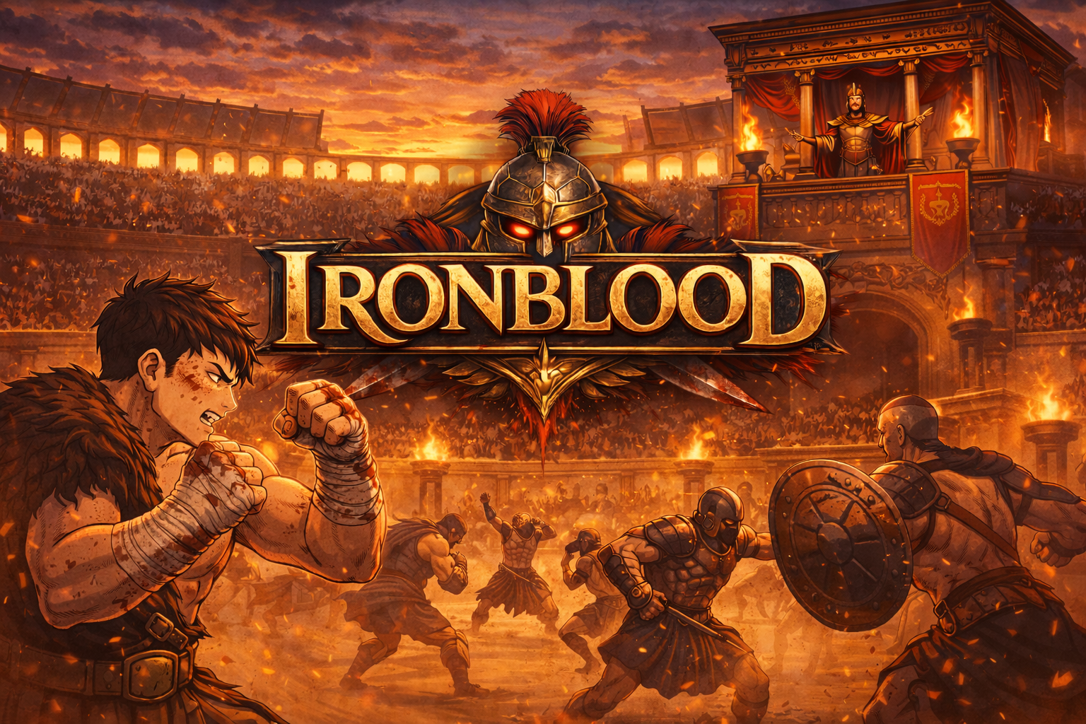 Ironblood - Dark fantasy gladiator arena